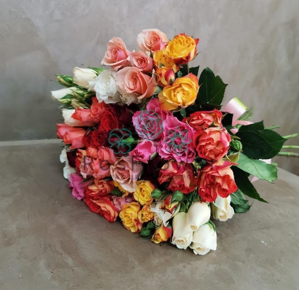 Букет цветов из: Розы в Красный Яр Тульская область