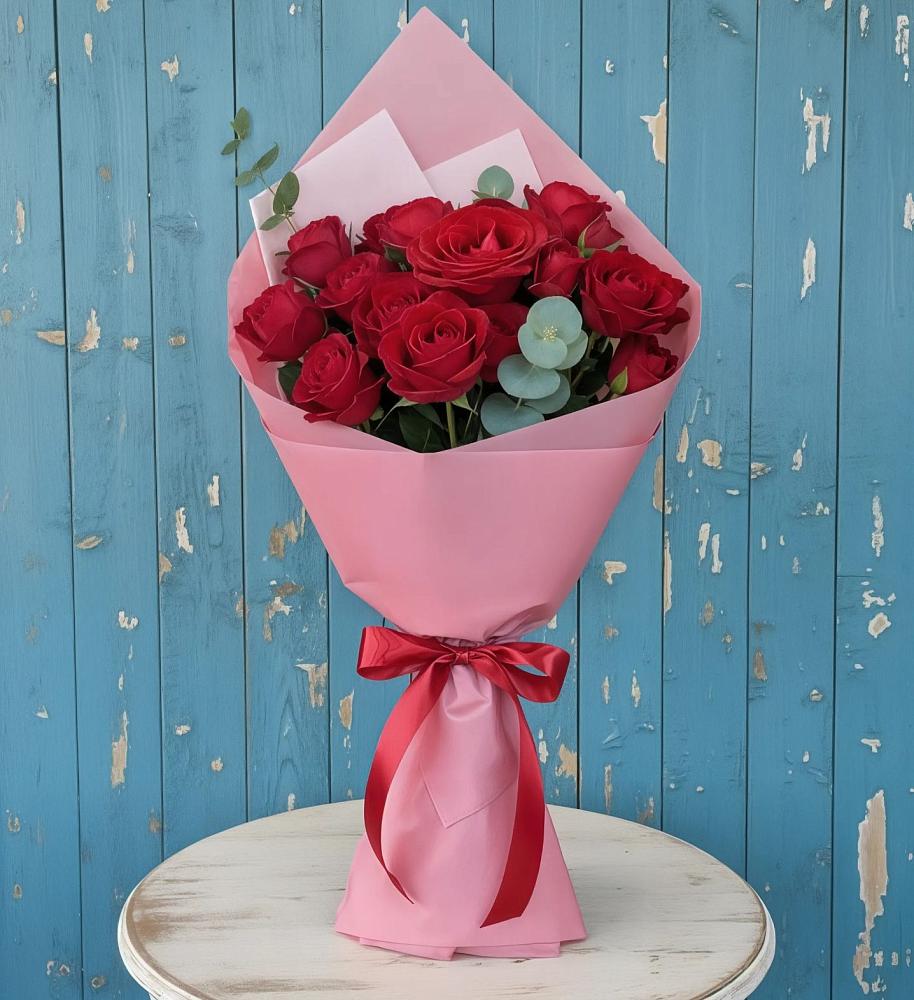 Букет цветов из: Розы в Красный Яр Тульская область