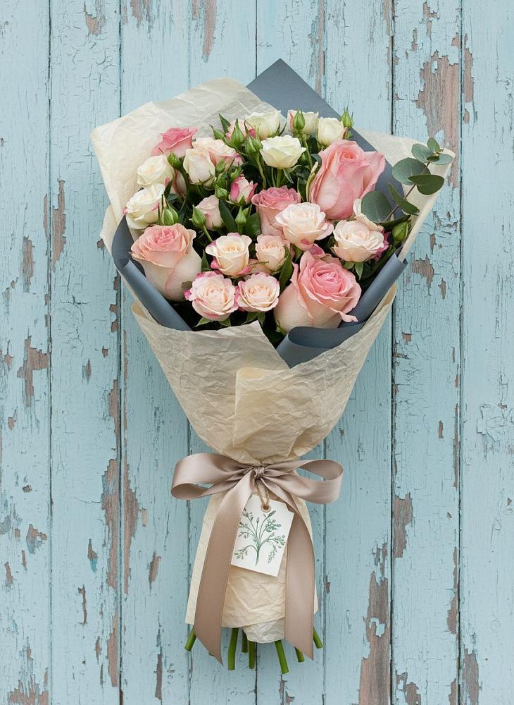 Букет цветов из: Розы в Красный Яр Тульская область