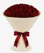 Букет 101 Бордовая роза Блэк Бакарра #REPLACE_PRED# Красный Яр Тульская область