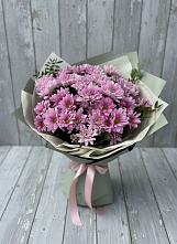 Букет цветов из:  Хризантемы в Красный Яр Тульская область