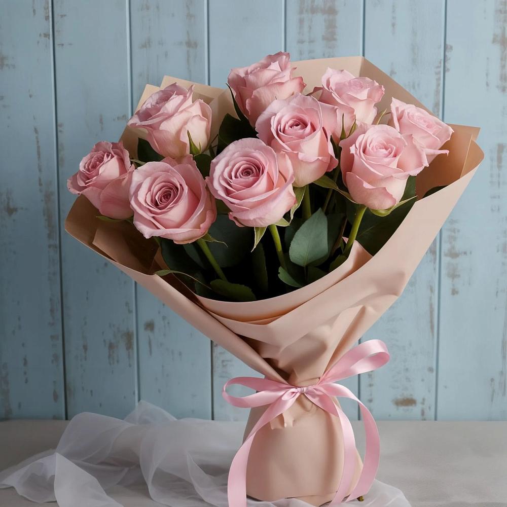 Букет цветов из: Розы в Красный Яр Тульская область