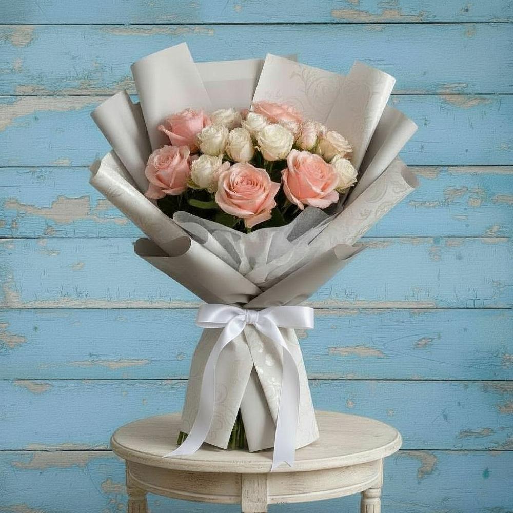 Букет цветов из: Розы в Красный Яр Тульская область