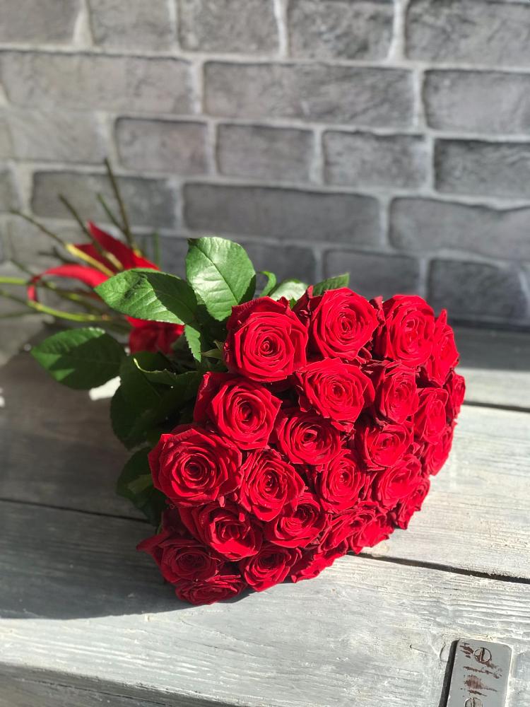 Букет Красные розы Фридом в Красный Яр Тульская область