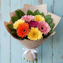 Букет цветов из:  Герберы в Красный Яр Тульская область