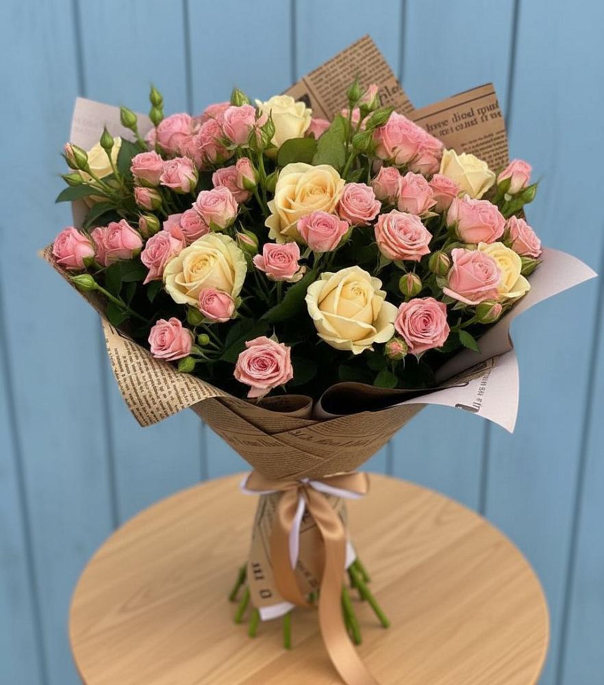 Букет цветов из: Розы в Красный Яр Тульская область