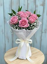 Букет цветов из:  Розы в Красный Яр Тульская область