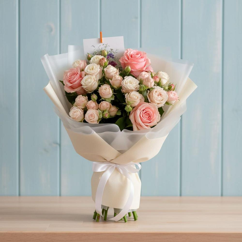 Букет цветов из: Розы в Красный Яр Тульская область