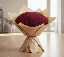 Букет 101 Красная роза в Красный Яр Тульская область