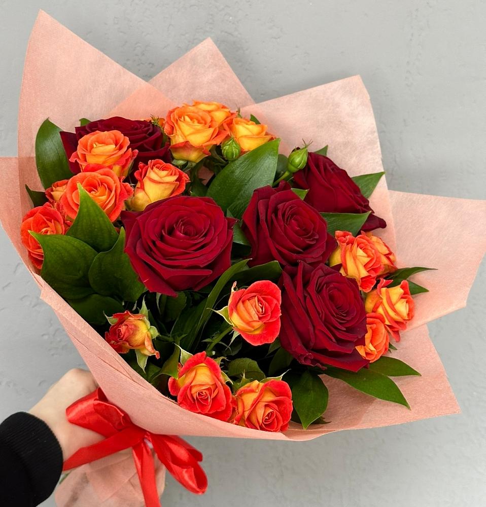 Букет Любовь и восторг в Красный Яр Тульская область
