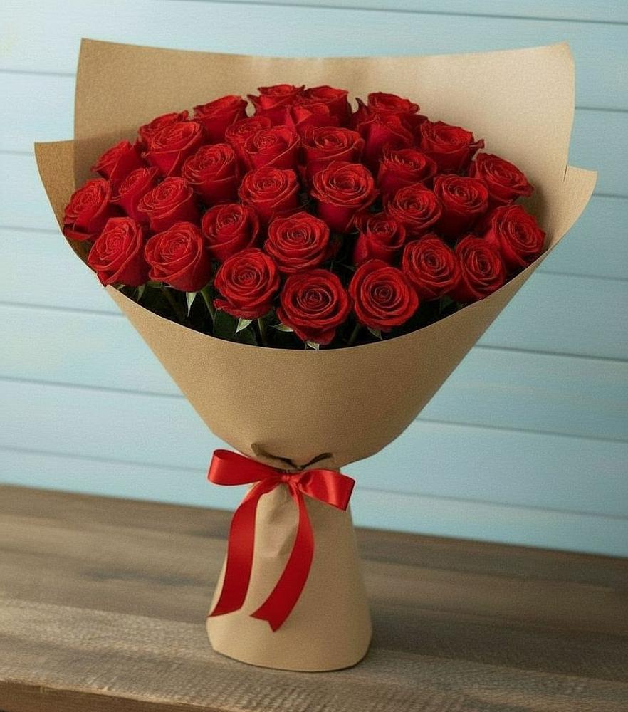 Букет Красные розы Милано в Красный Яр Тульская область