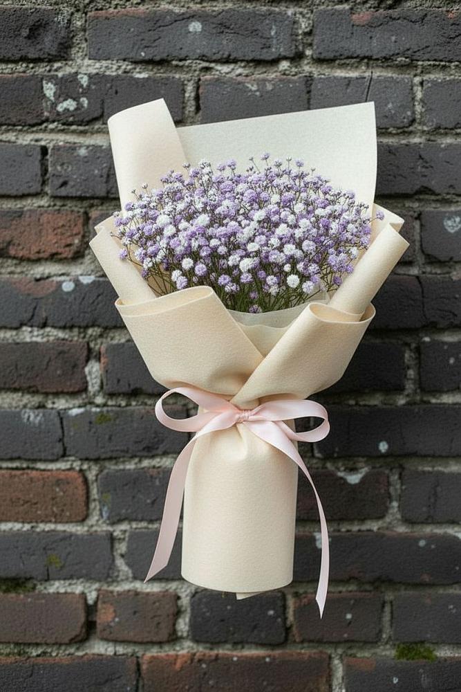 Букет цветов из: Гипсофила в Красный Яр Тульская область