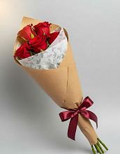 Букет цветов из:  Розы в Красный Яр Тульская область