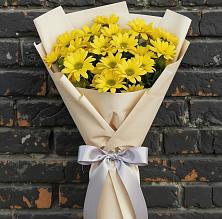 Букет цветов из:  Хризантемы в Красный Яр Тульская область