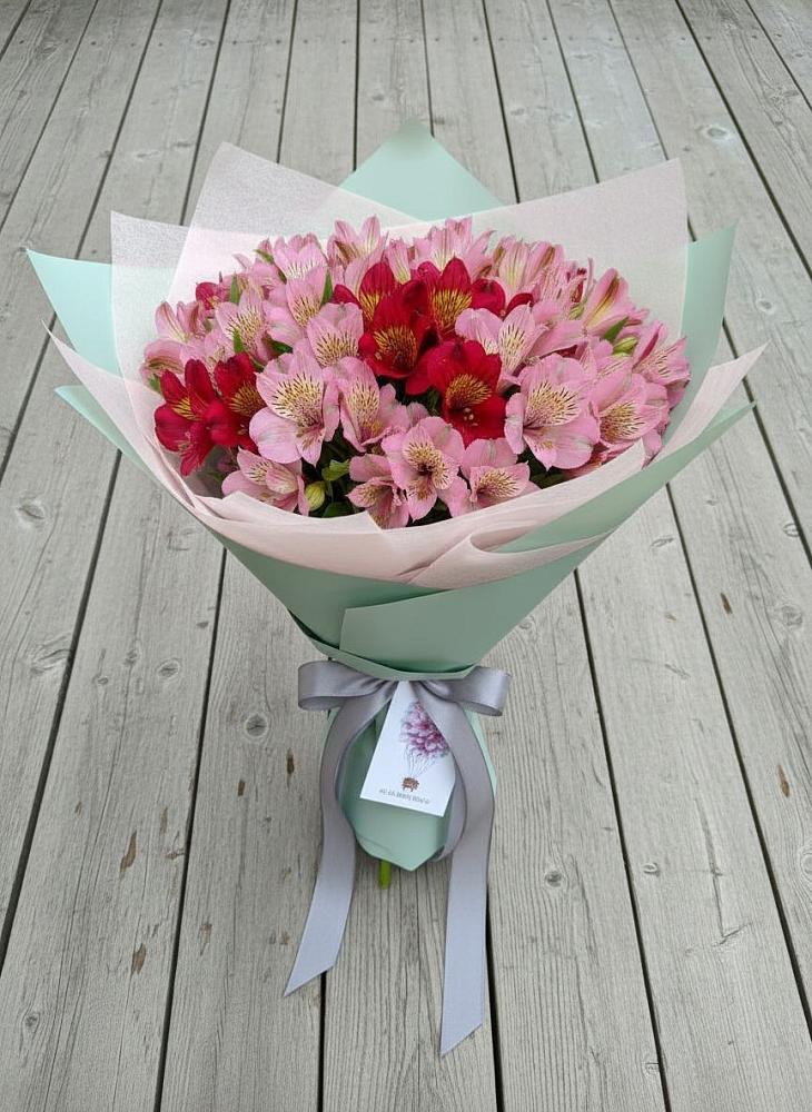 Букет цветов из: Альстромерии в Красный Яр Тульская область