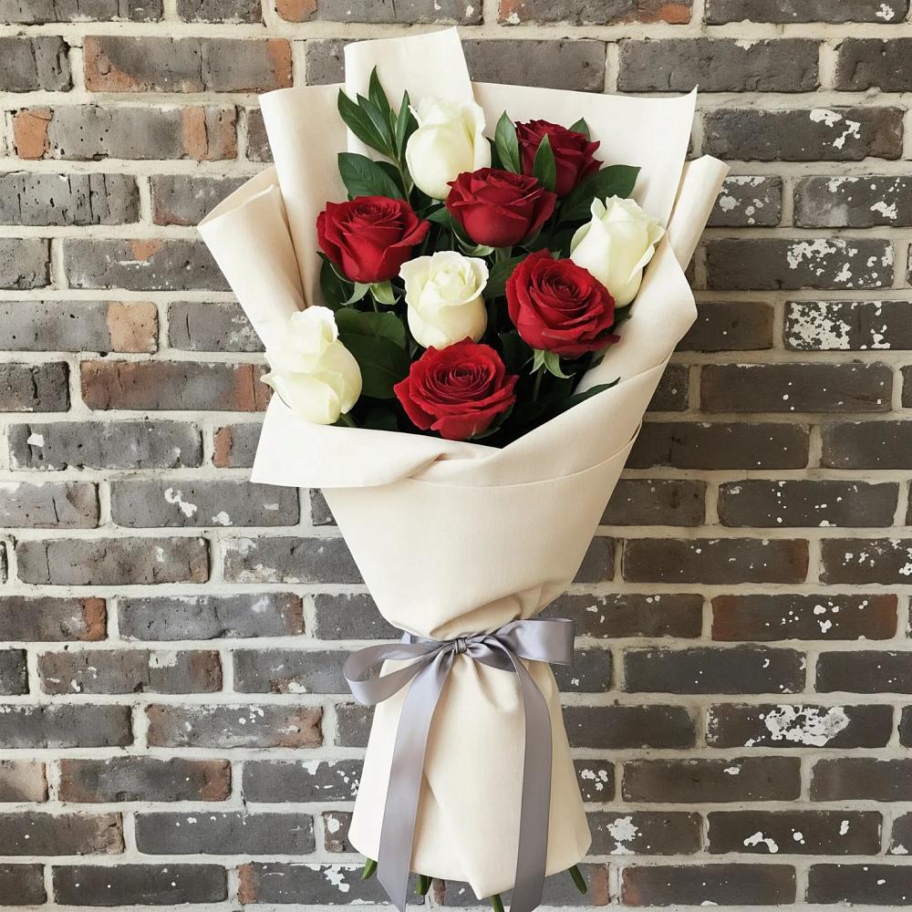 Букет цветов из: Розы в Красный Яр Тульская область