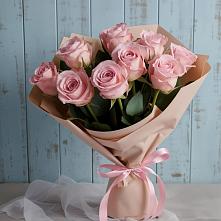 Букет цветов из:  Розы в Красный Яр Тульская область
