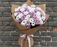 Букет цветов из:  Хризантемы в Красный Яр Тульская область