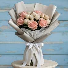 Букет цветов из:  Розы в Красный Яр Тульская область