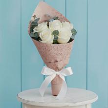 Букет цветов из:  Розы в Красный Яр Тульская область