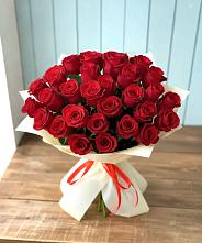 Букет 29 Красных роз #REPLACE_PRED# Красный Яр Тульская область