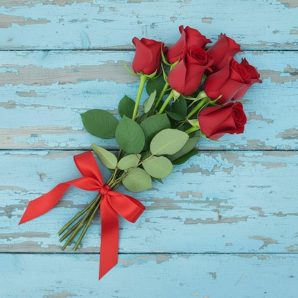 Букет Красные розы в Красный Яр Тульская область