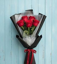 Букет цветов из:  Розы в Красный Яр Тульская область