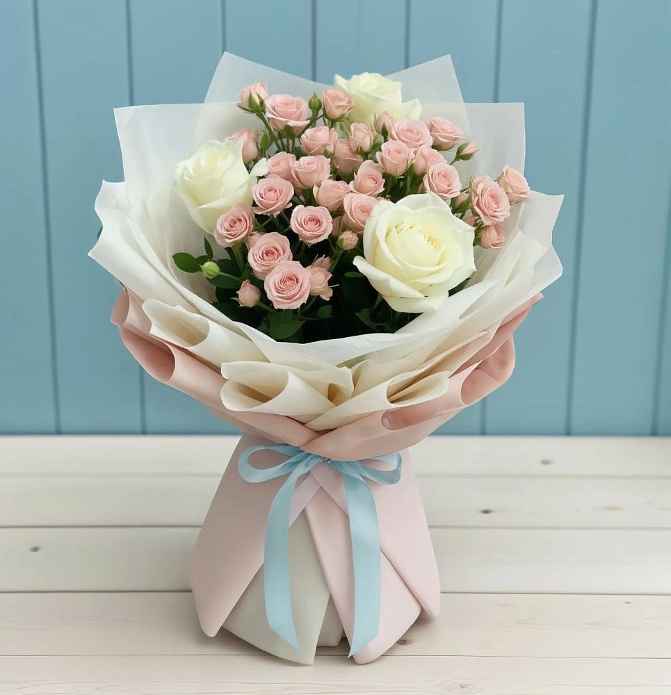 Букет цветов из: Розы в Красный Яр Тульская область