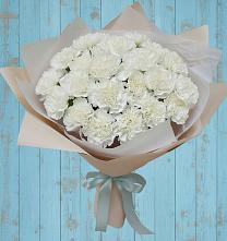 Букет цветов из:  Гвоздики в Красный Яр Тульская область