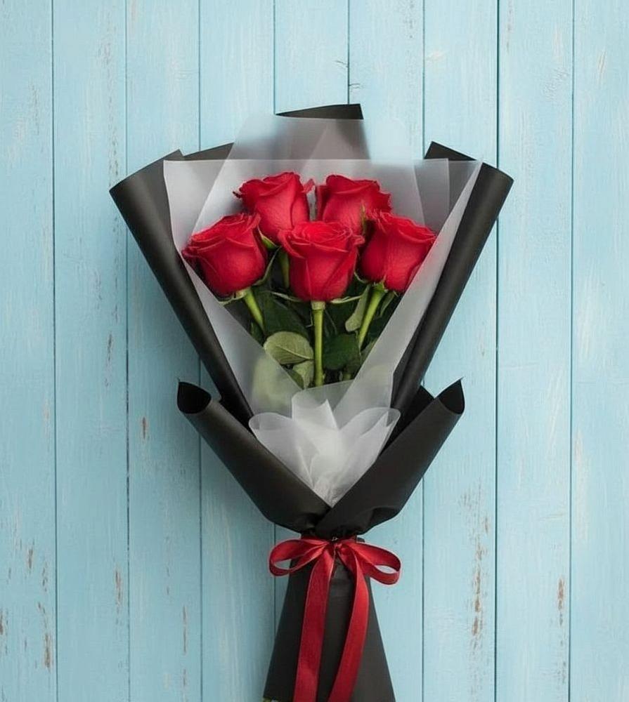 Букет цветов из: Розы в Красный Яр Тульская область