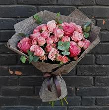 Букет цветов из:  Розы в Красный Яр Тульская область